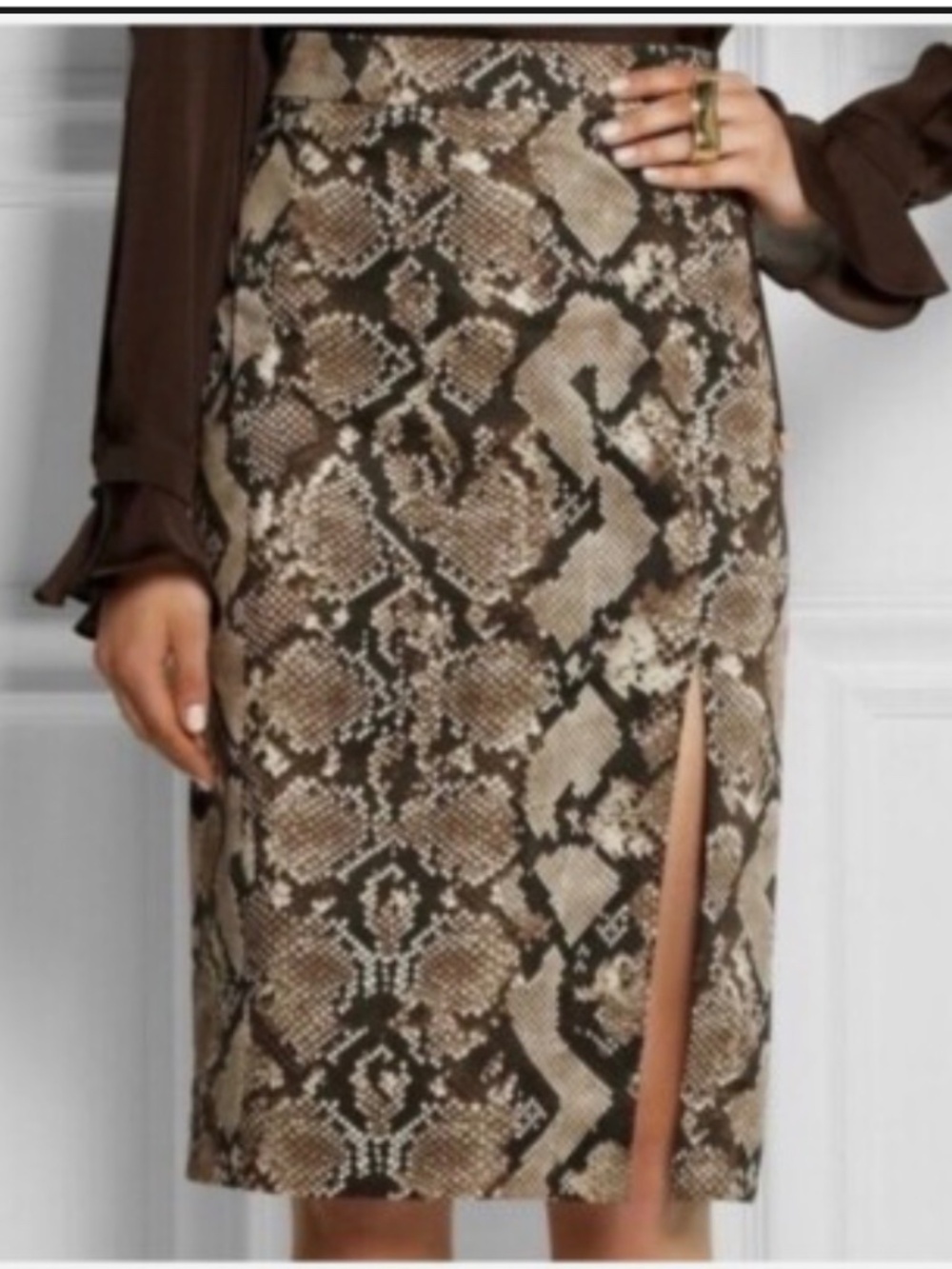 Altuzarra for Target Women Brown Casual Snakeskin